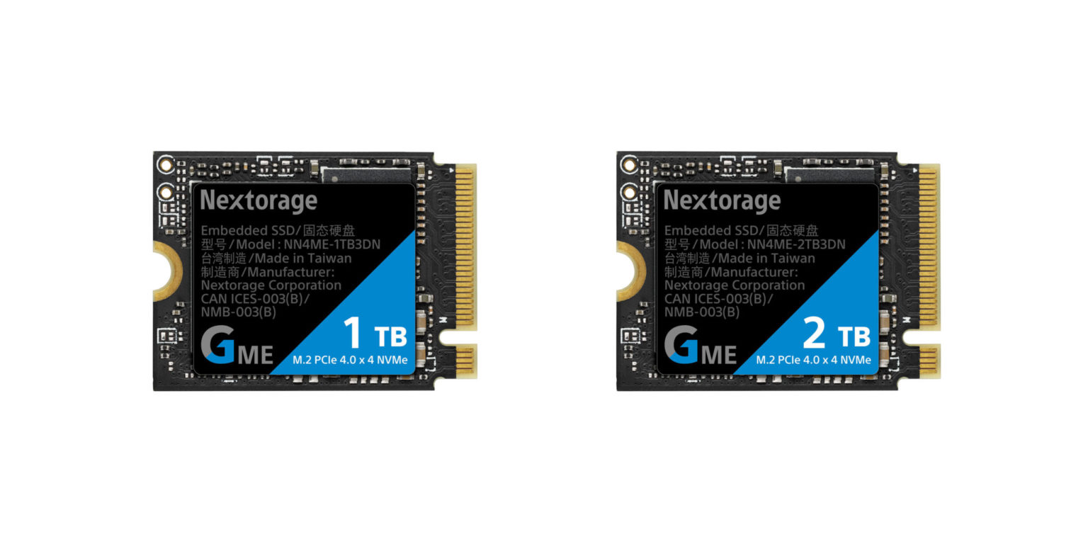 M.2 2230 ゲーミングSSD Gシリーズ ME 発売のお知らせ - Nextorage