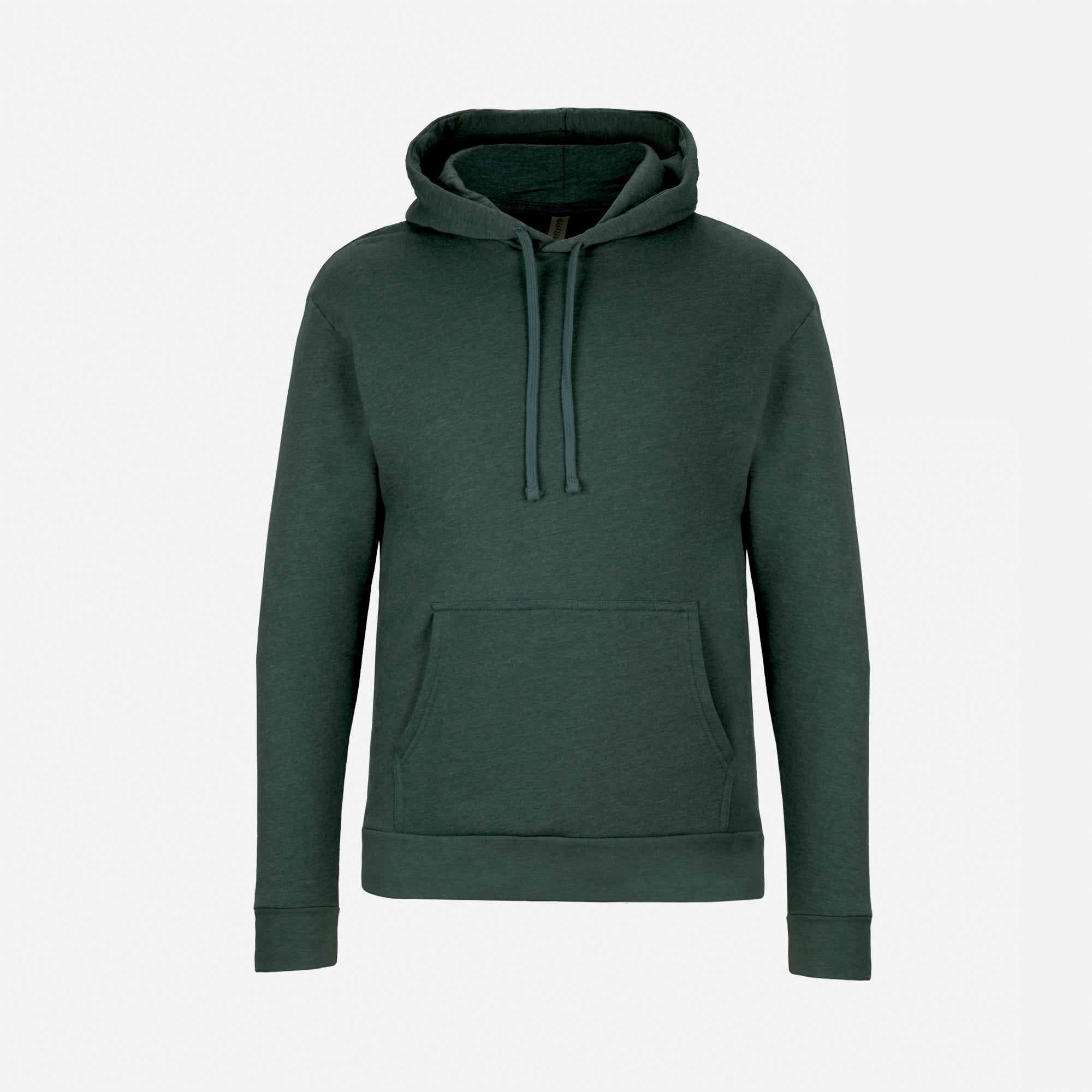 9302 Malibu Hoodie - Heather Forest Green | Next Level Apparel