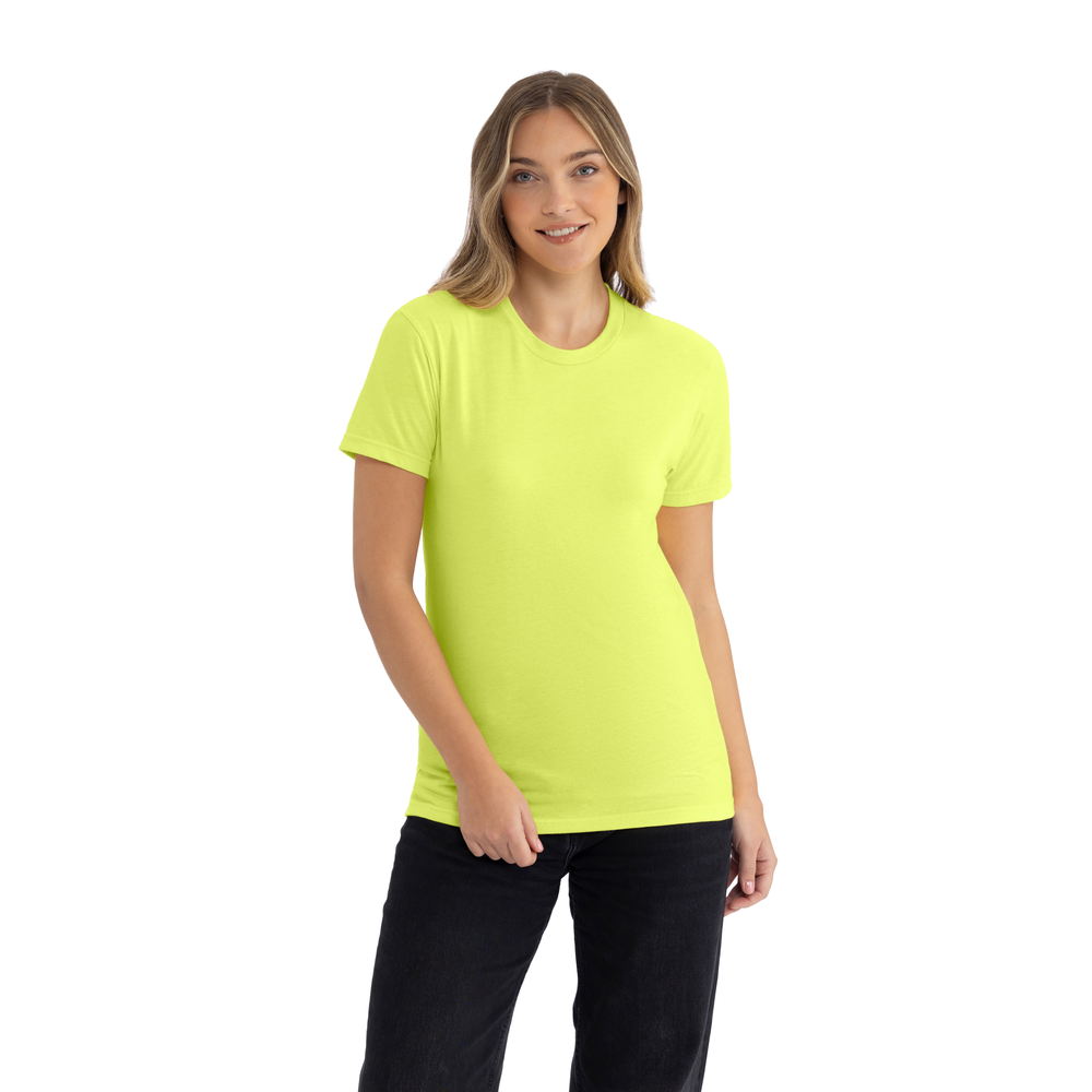 Unisex CVC T-Shirt - Neon Yellow | 6210 | Next Level Apparel