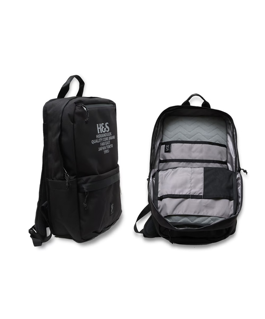 HIDEANDSEEK(ハイドアンドシーク) バックパック H&S CHROME (HONDO 18L