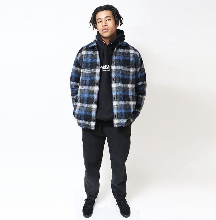 HIDEANDSEEK(ハイドアンドシーク) シャツジャケット Wool Shirt Jacket