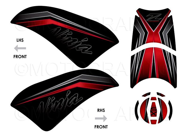 KAWASAKI | ニーパッド MOTOGRAFIX