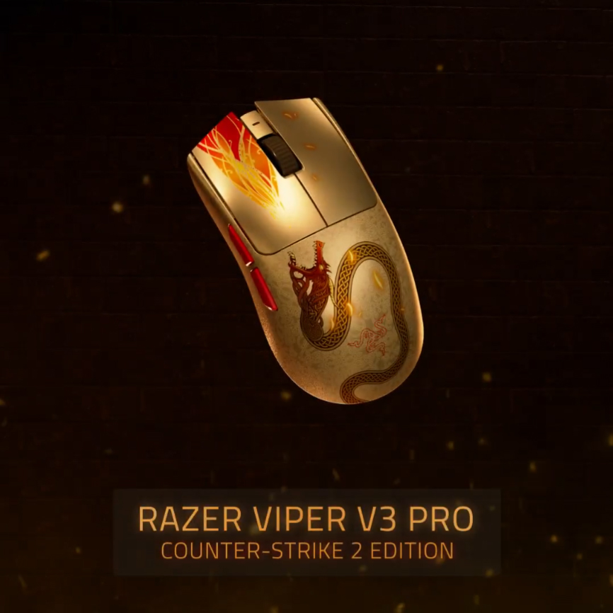 Razer』と『Counter-Strike 2』がコラボ「Dragon Lore」デザインの
