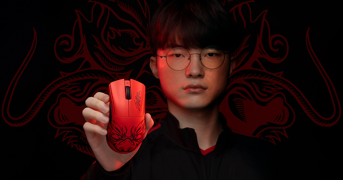 Fakerモデルの無線ゲーミングマウス『Razer DeathAdder V3 Pro Faker
