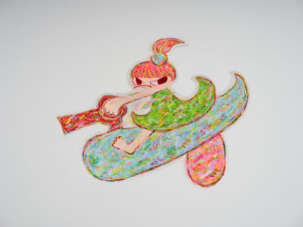 ロッカクアヤコとは？鮮やかな色彩と少女モチーフで注目を集める若手