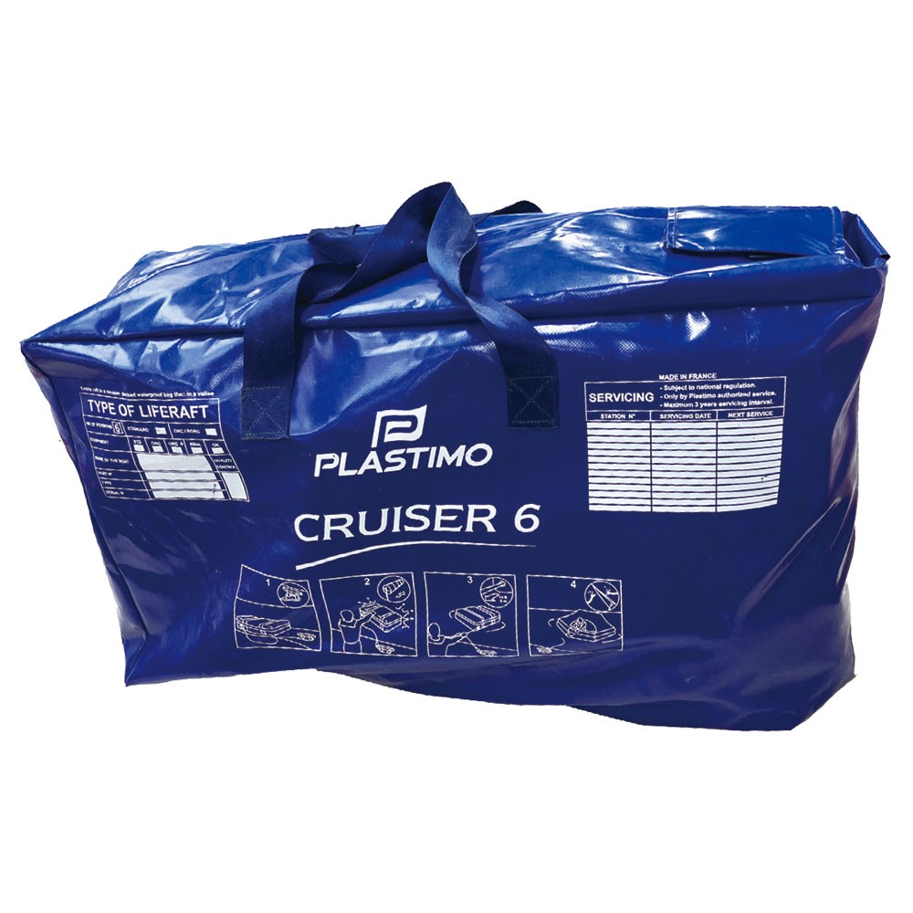 CRULSER ライフラフト バッグタイプ 8人用 PLASTIMO(プラスチモ)｜ネオ
