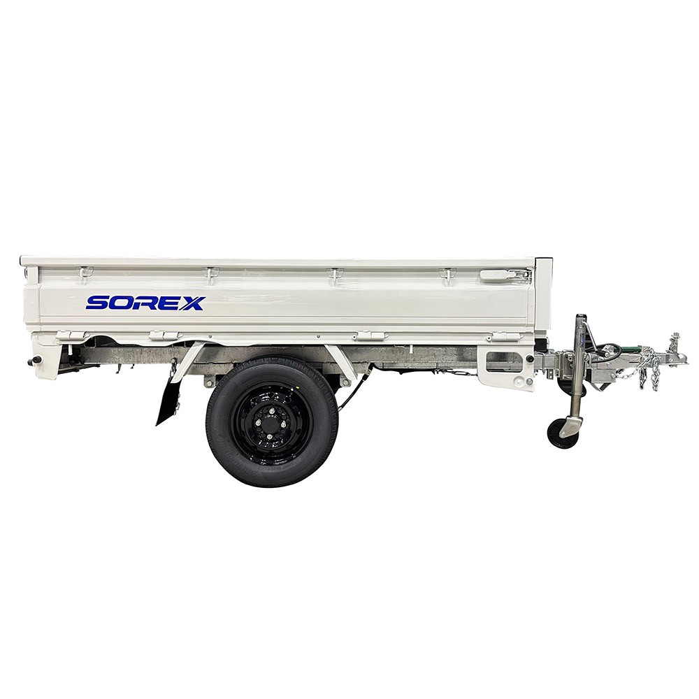 KC350K 慣性ブレーキ装着車 カーゴトレーラー ホワイト 最大積載量