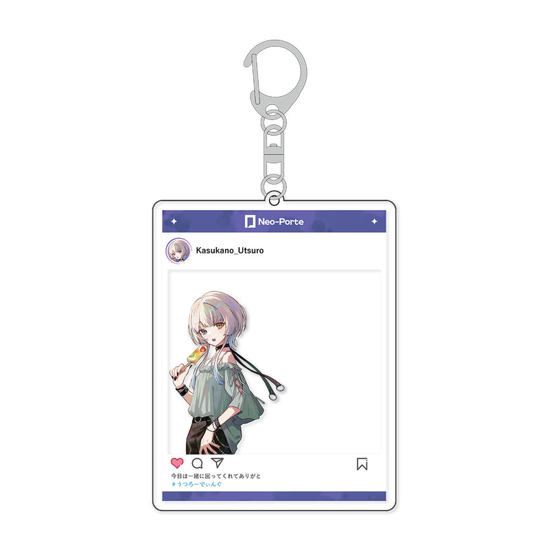 2024サマーバカンス】SNS風アクリルキーホルダー – Neo-Porte