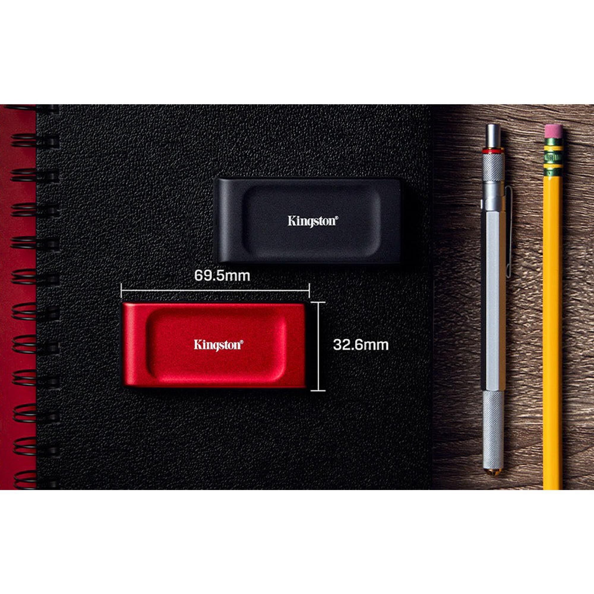 Kingston Technology XS1000 1TB USB 3.2 Gen 2 External SSD in Black