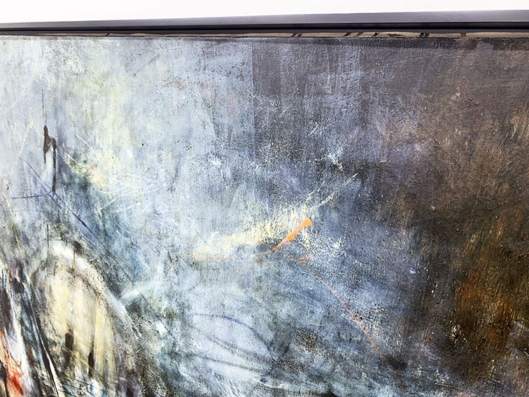 平野遼画額「夜明けの像」 | Natsume Books