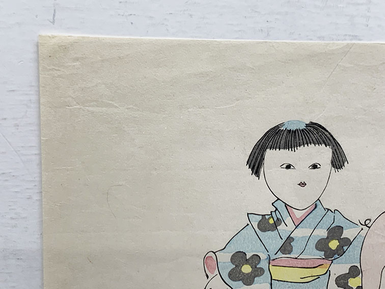 藤田嗣治版画「人形」 | Natsume Books