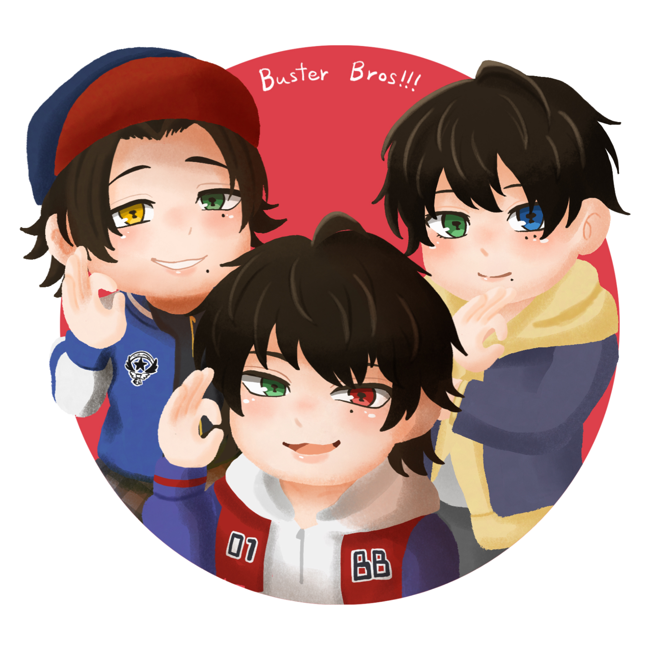 似顔絵スタッフがおすすめする！「ヒプノシスマイク」のキャラクター