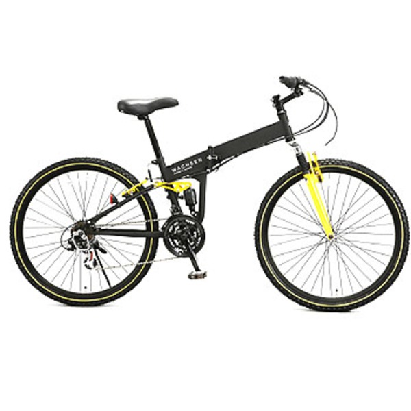 WACHSEN(ヴァクセン) 26インチ 折りたたみ式 マウンテンバイク 18段