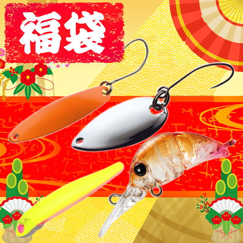 ナチュラム 【2025新春福袋】エリアトラウトルアー4点セット