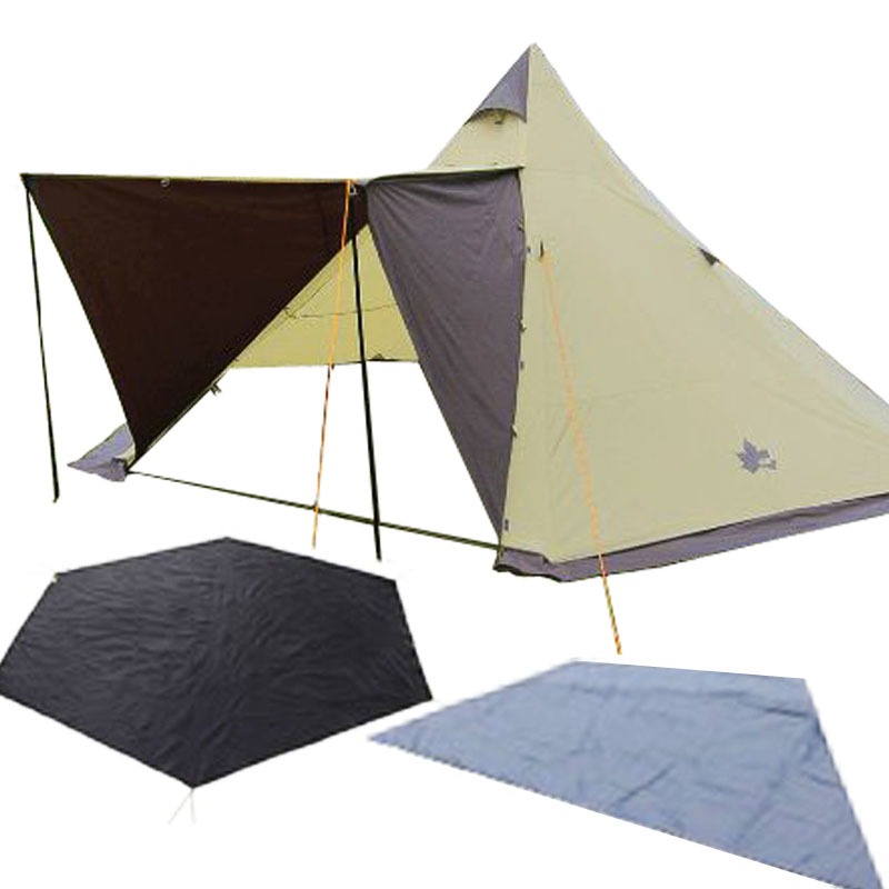 ロゴス(LOGOS) 2ルームTepee500 スタートパッケージ2 ワンポールテント