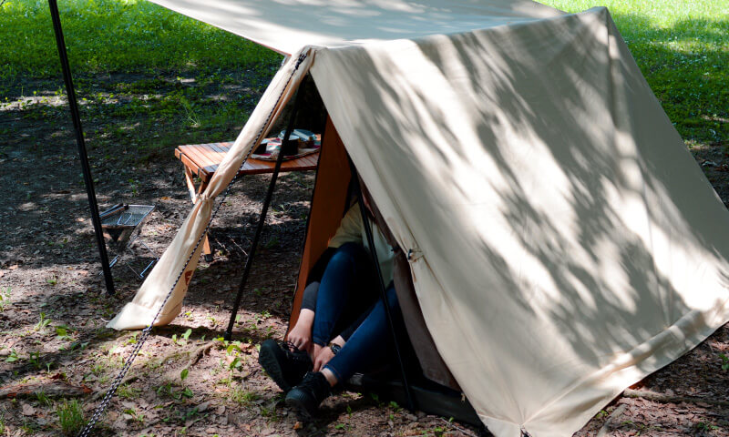 キャンプ＆フィッシングの付録:ハンガーフレームクロシェトポリ