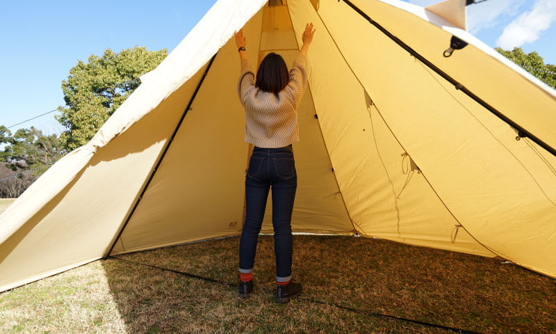 Hilander(ハイランダー) A型フレーム ネヴィス 400 二股ポール テント