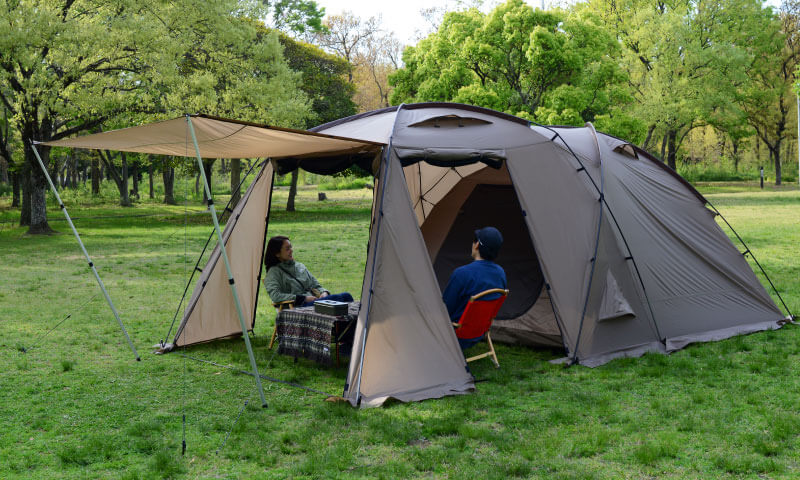 Hilander(ハイランダー) アルミフレーム2ルームテント スタート