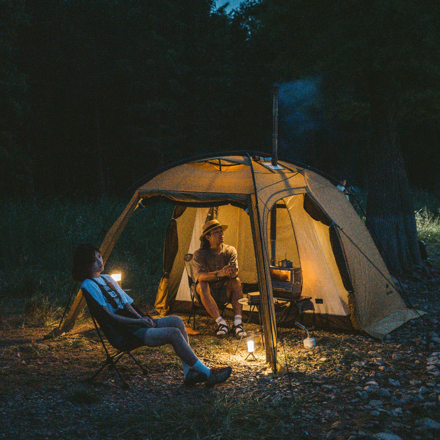 Dune 7.6 3-Person Hot Tent | Naturehike