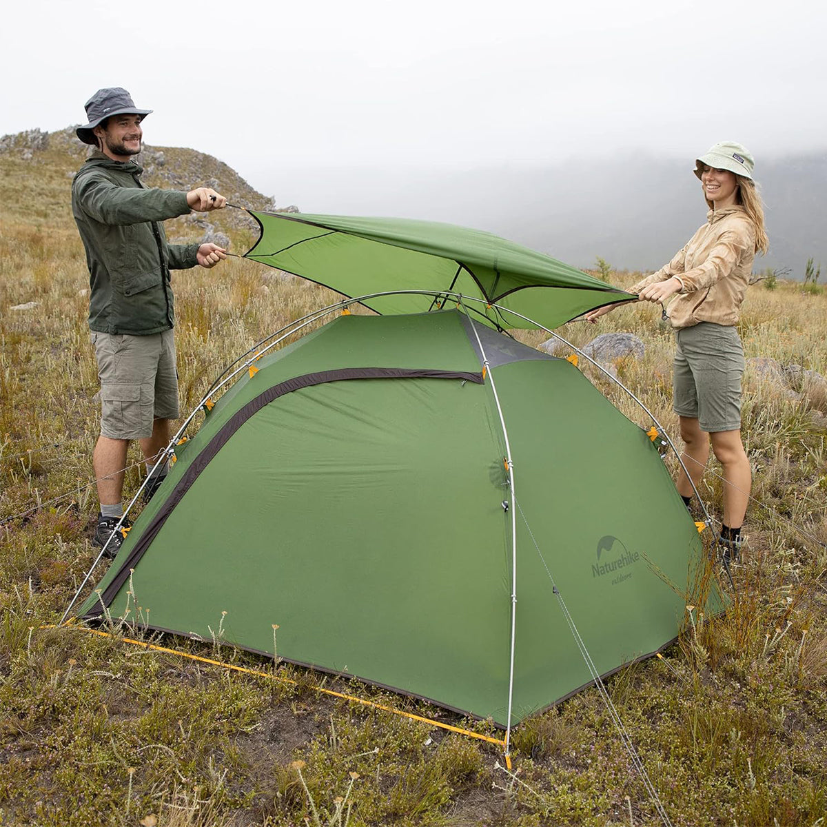 Cloud Peak™ 2-Person 4-Season Backpacking Tent | Nturehike