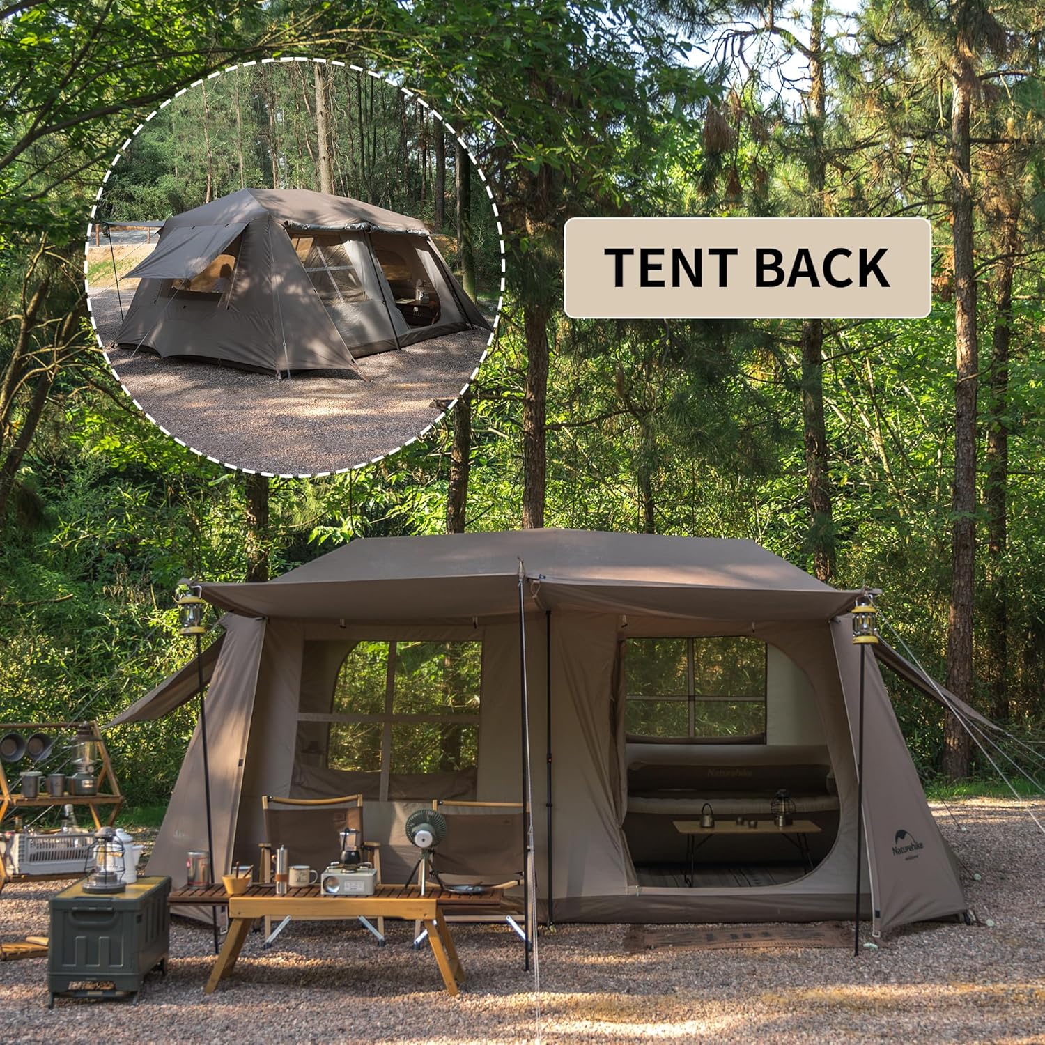 Village™ 13 6-Person Automatic Cabin Tent | Naturehike