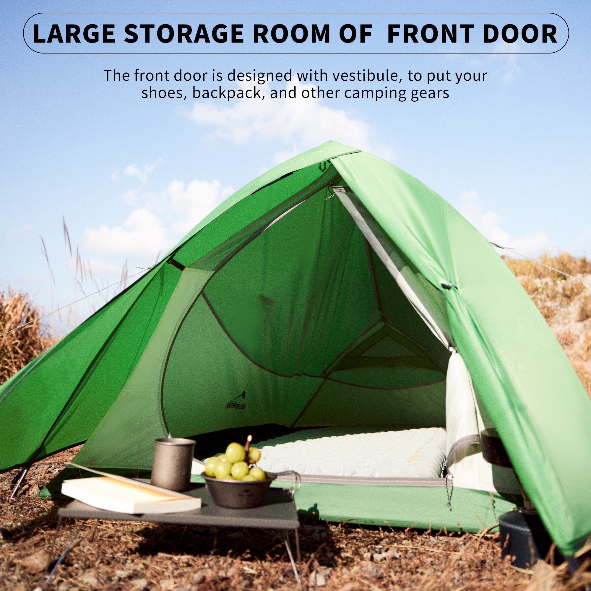 Cloud Up™ Base 2-Person Ultralight Backpacking Tent | Naturehike