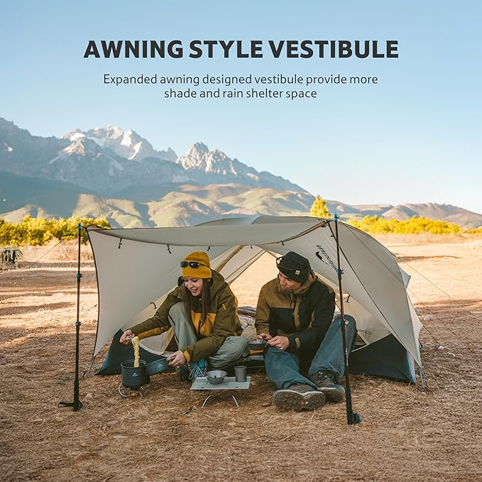 Mongar™ UL 2-Person Ultralight Backpacking Tent | Naturehike