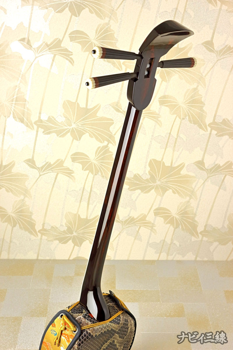 逸品三線】八重山黒木「与那城型」本張り三線｜三線専門店ナビィ三線