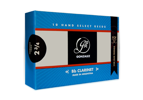 ゴンザレス B♭クラリネットリード FOF｜ 管楽器専門店 永江楽器
