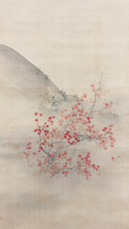 円山応震 春秋双幅/掛け軸(Hanging scrolls) 絵画の買取 販売 鑑定