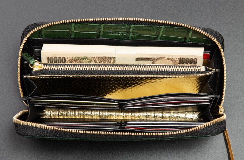 評価：80点】池田工芸「王者の緑ティラノ」クロコダイル長財布レビュー