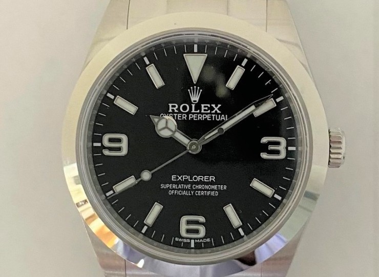 ロレックス エクスプローラーⅠ Ref.214270 | ナイトウ時計