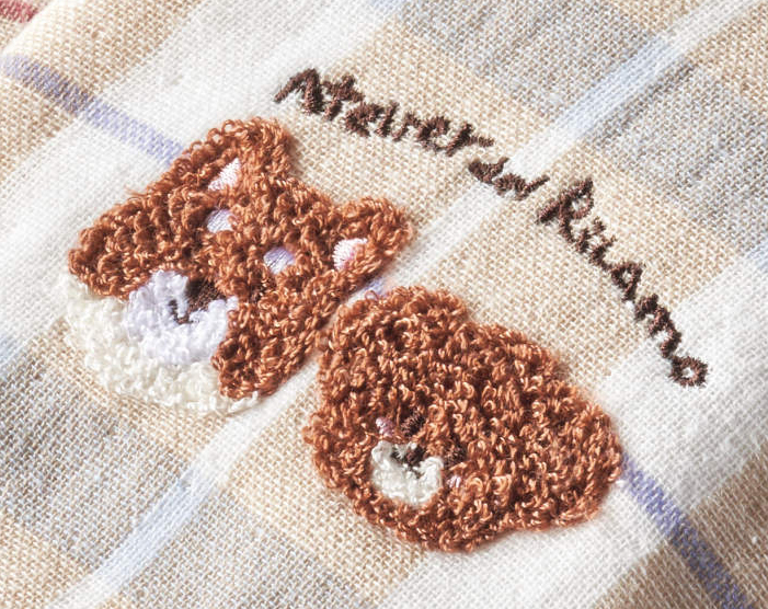 アトリエ・デル・リカモ フェイスタオル2枚・ウォッシュタオル2枚