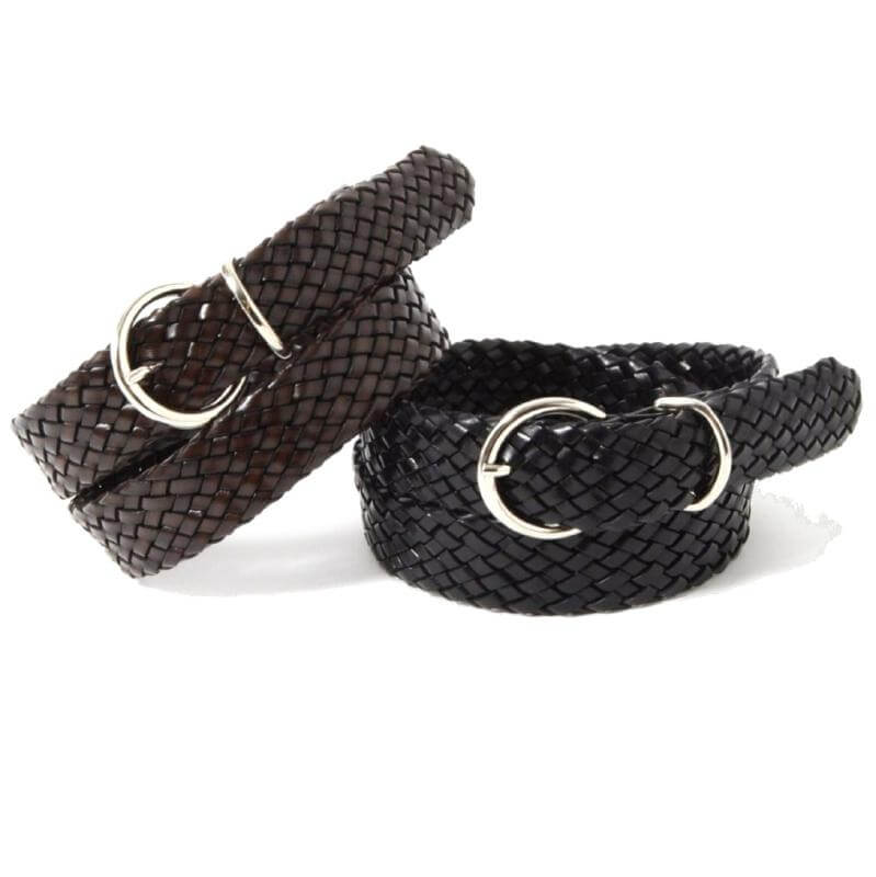 Anderson's アンダーソンズ レザーメッシュ リングベルト