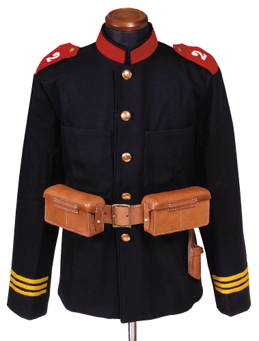 陸軍明治19年度制定 ミリタリーショップ 革ジャン 中田商店