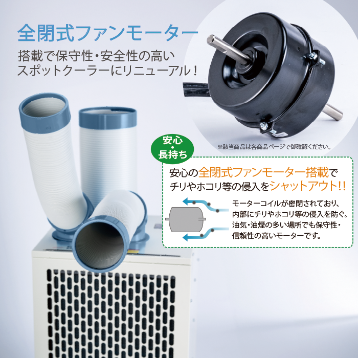 ナカトミ、スポットクーラー SPC-30Sの購入はナカトミショップ