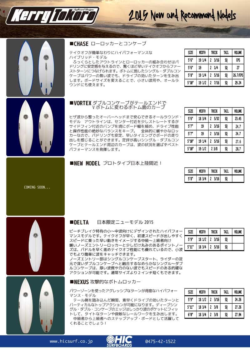 HICシェイパー”Kerry Tokoro”来日 ダイレクトオーダー会開催！ - 波