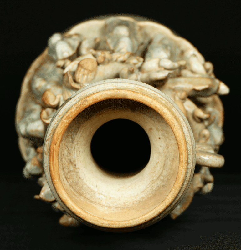 古美術 波兎 / 青白磁 日月壺 宋時代