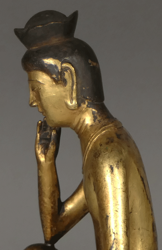 古美術 波兎 / 金銅弥勒菩薩半跏像 朝鮮三國時代