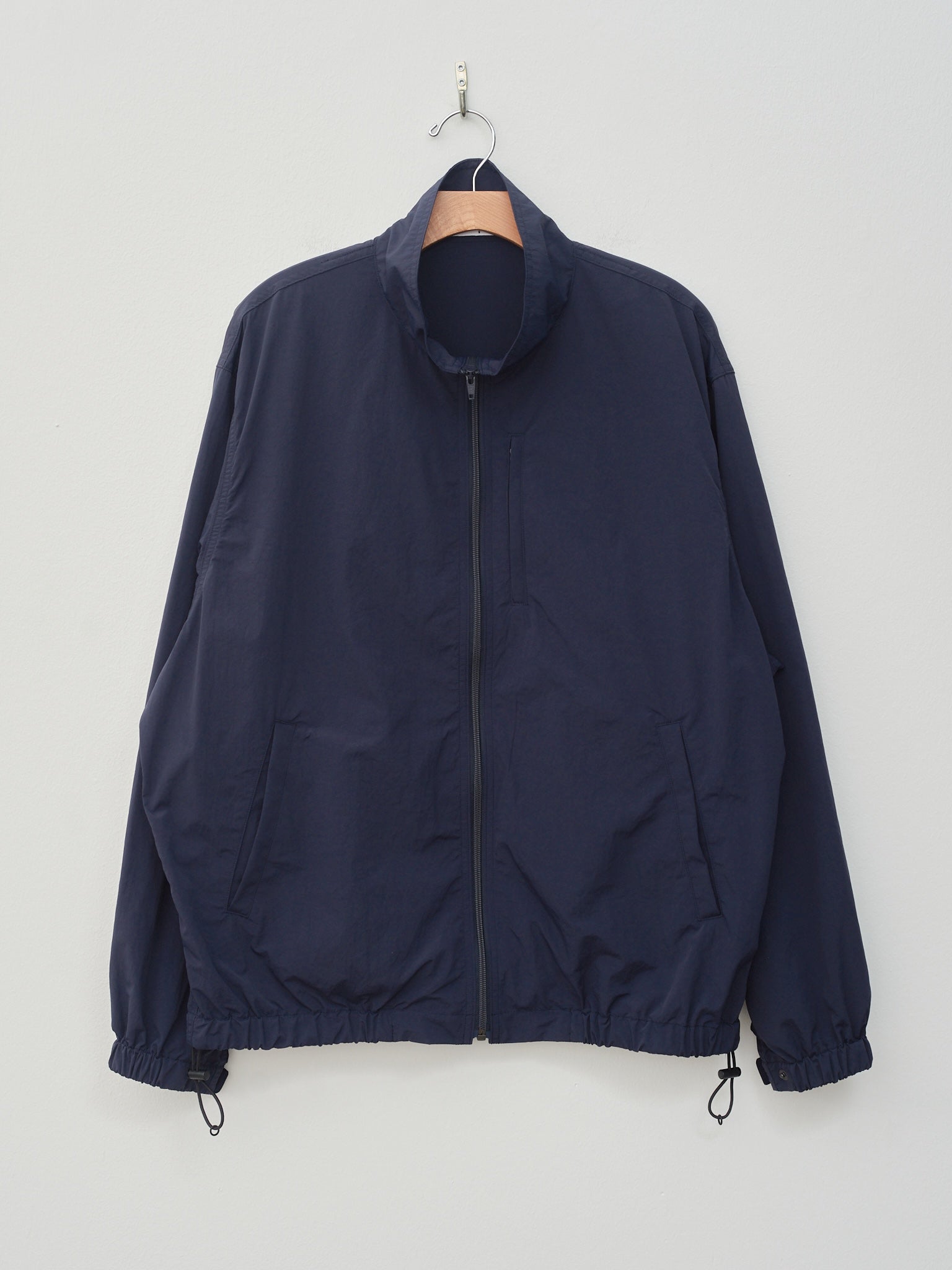 Namu Shop - Y Recycle Nylon Mix Taffeta Blouson - Navy