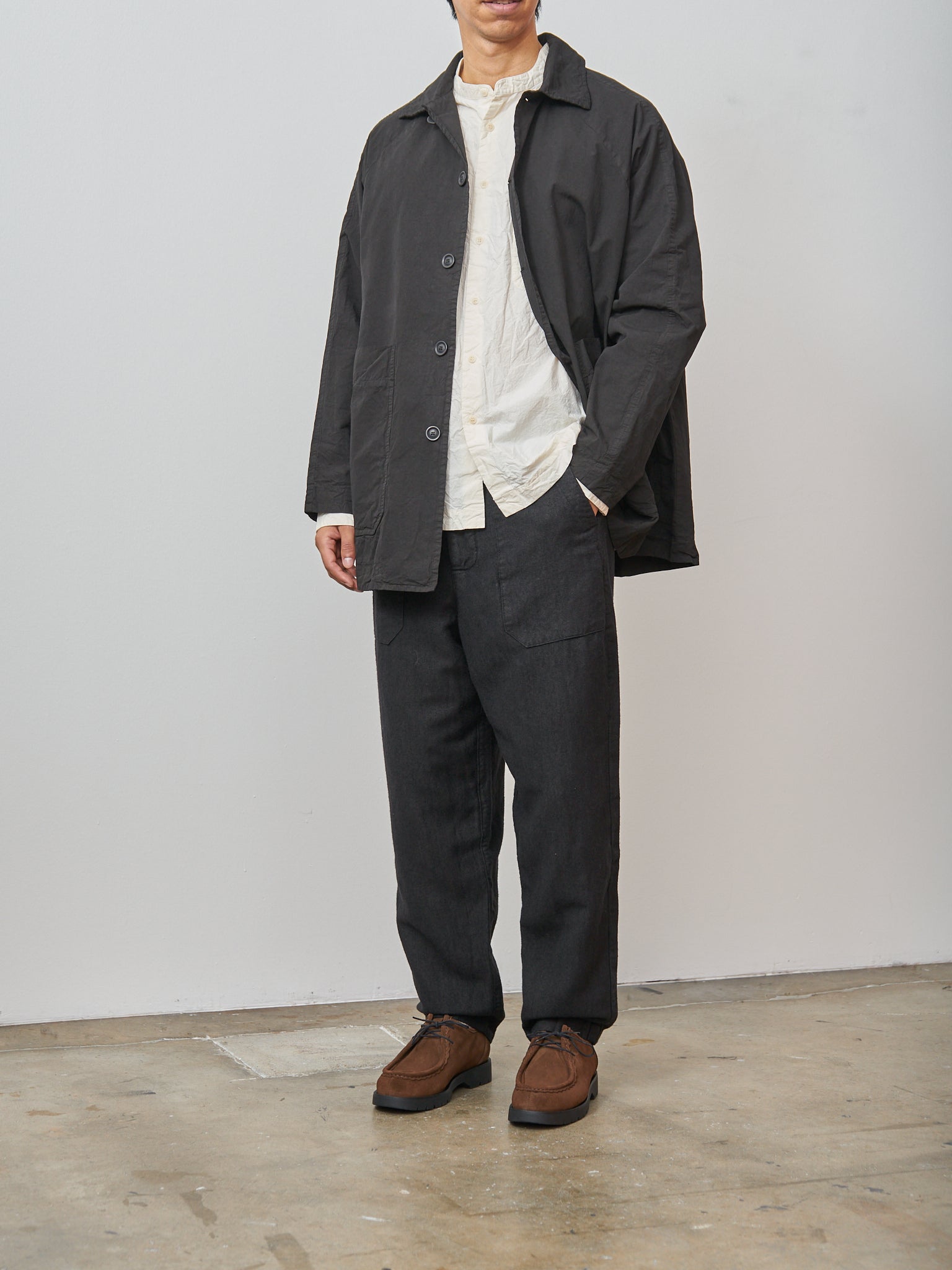 Namu Shop - Casey Casey H Work Coat - Black