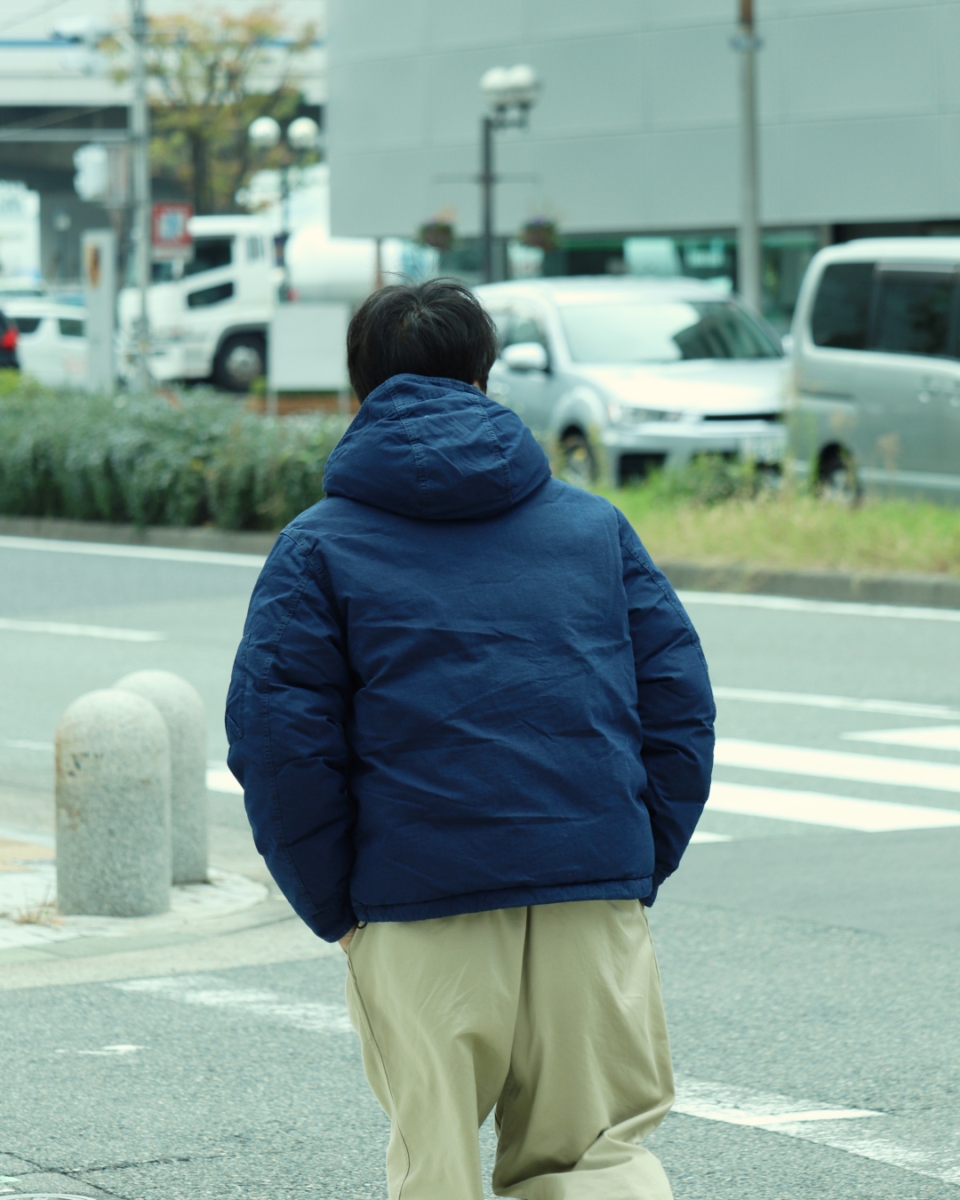 nanamica / ”Indigo” Mountain Short Down Parka