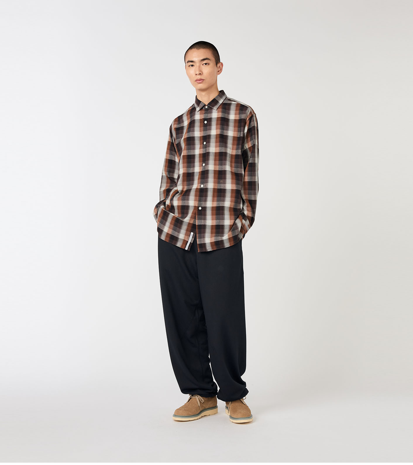 nanamica / Regular Collar Wind Shirt