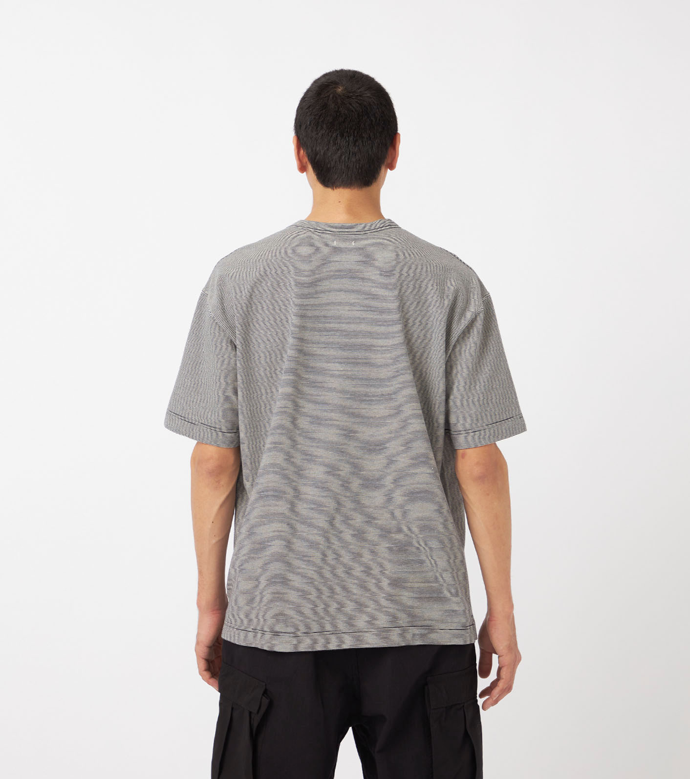 nanamica / Micro Stripe Pocket Tee