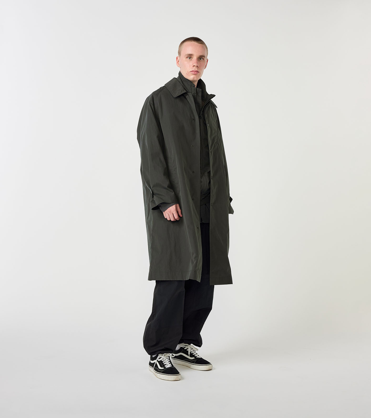 nanamica / Brushed Weather Field Soutien Collar Coat