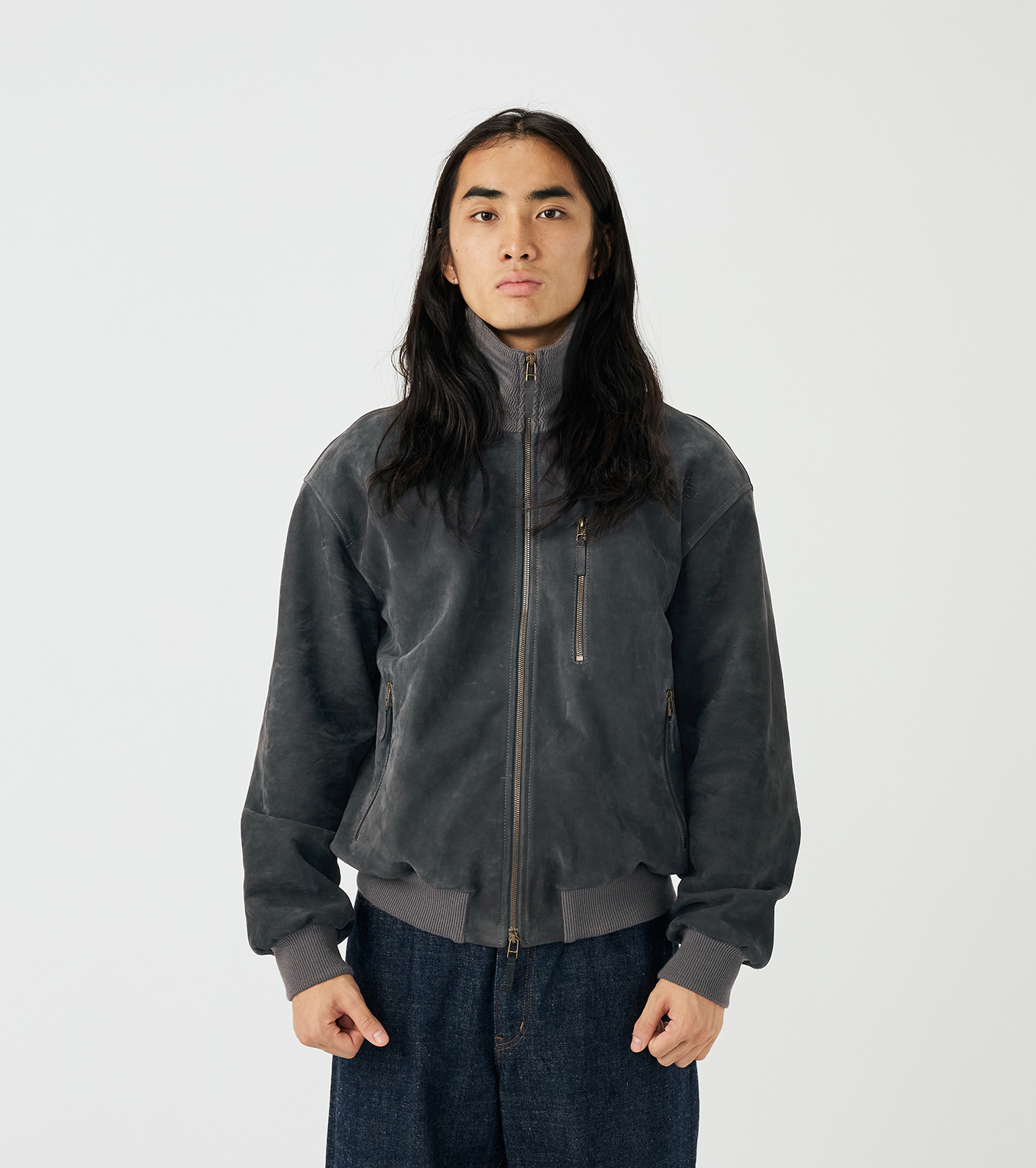 nanamica / nanamica Exclusive Leather Jacket