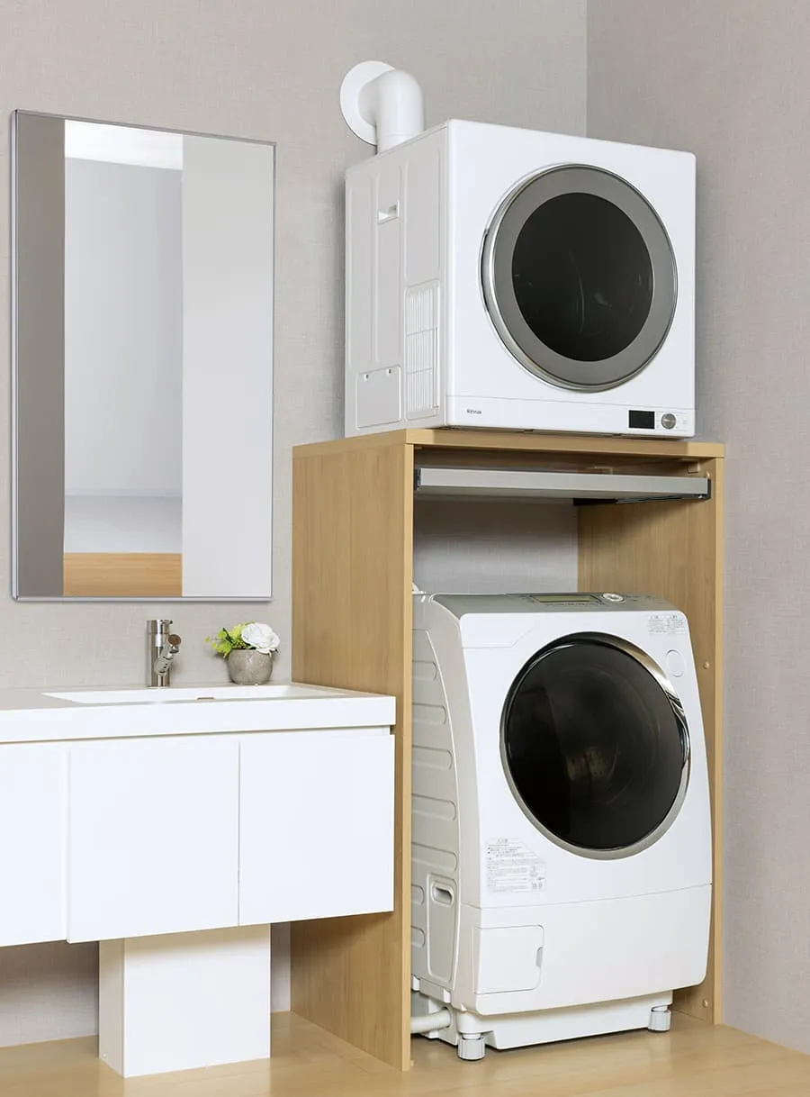 衣類乾燥機収納 │ ラクロ │ 収納なら南海プライウッド