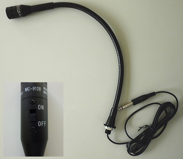 トークスイッチ付きフレキシブルマイク MC-9128 の詳細および通販価格