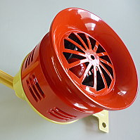 YAHAGI SILEN WORKS ハンドサイレン 手回し レトロ 3D 手回しサイレン