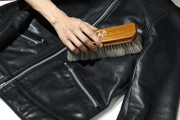 1531 VNS-4 レザーシングルライダースジャケット ブラック｜レザー